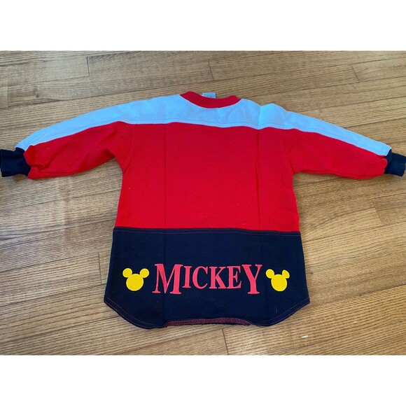Vintage Retro Mickey & Co. Disney Long Sleeve Waffle 90's. Kids Toddler Size 4 - Picture 6 of 8